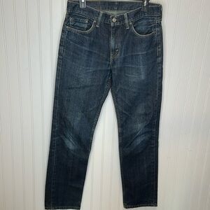 Levi's 514 30x32 Dark Blue Denim, Men's.